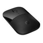 HP Z3700 Dual Black Mouse, Bluetooth 5.0, USB-A dongle, 2.4 GHz Wireless Connection, Multi-Surface Tracking, Silent clicks, Up to 1600 dpi, 16-Month Battery Life, 3-Year Warranty, 50g, Black